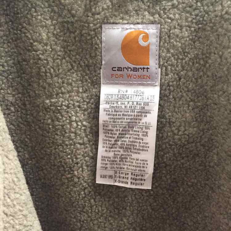 Size XL Carhartt Coat